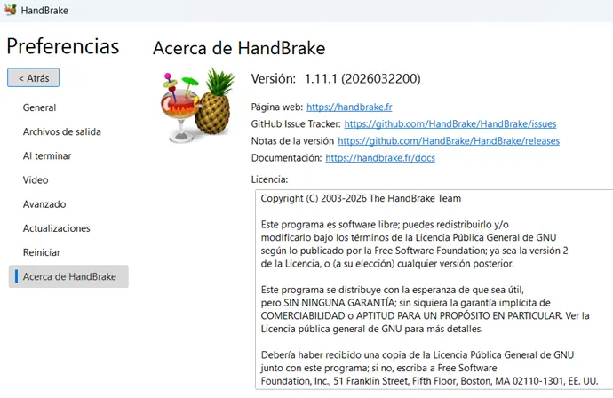 HandBrake Full (Transcodificador de Vídeo) HandBrake Full (Transcodificador de Vídeo)