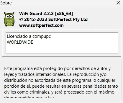 SoftPerfect WiFi Guard Versión Full