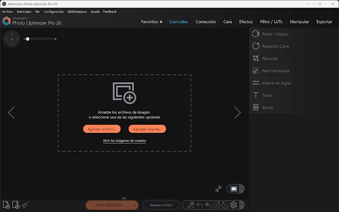 Ashampoo Photo Optimizer Versión 26 Full Español Ashampoo Photo Optimizer Versión 26 Full Español