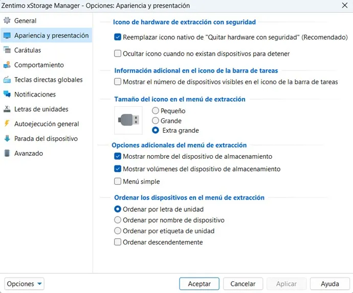Zentimo xStorage Manager Español Versión - Gestor de dispositivos USB
