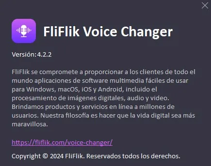 FliFlik Voice Changer Versión Full Español