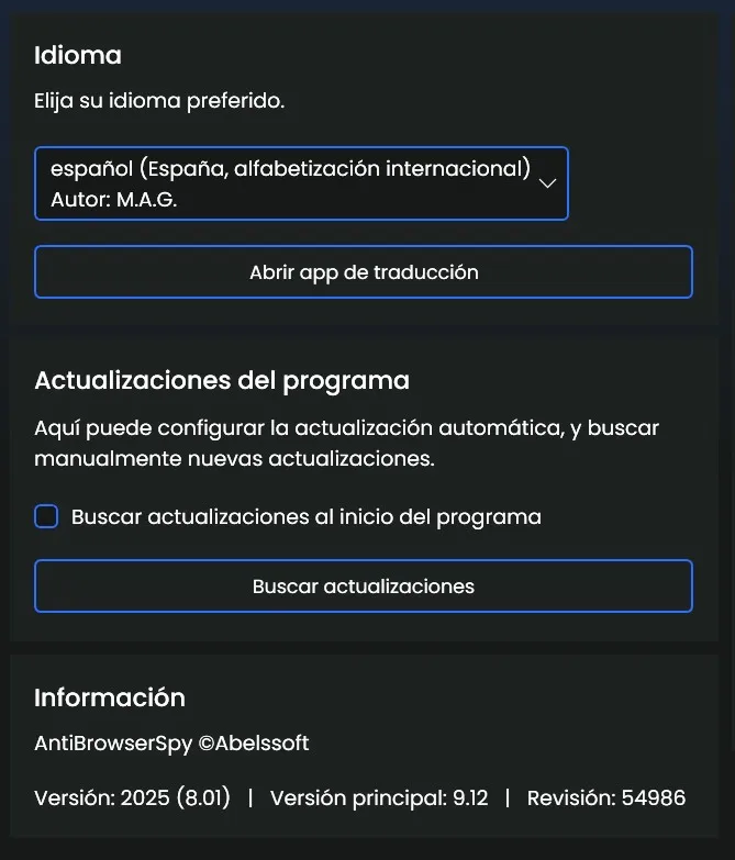 Abelssoft AntiBrowserSpy 2025 Versión Full Español