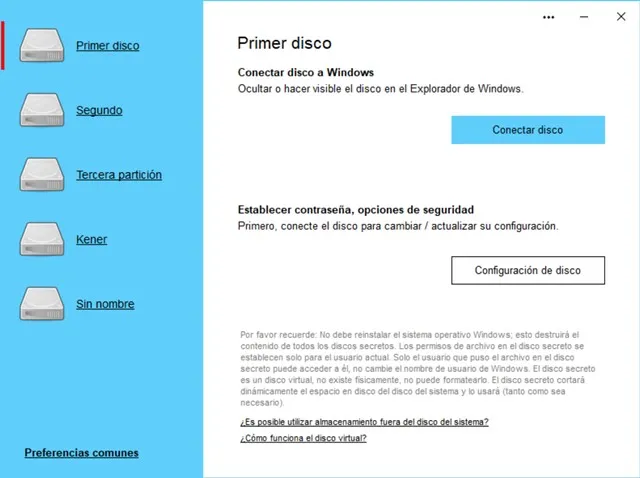 Secret Disk Professional Versión Full Español