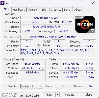 CPU-Z Versión Full CPU-Z Versión Full