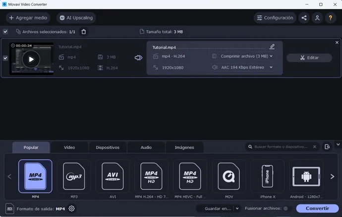 Movavi Video Converter Premium Versión Full Español