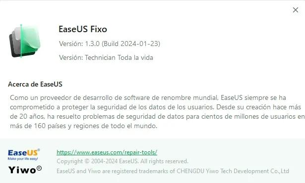 EaseUS Fixo Technician Build Full Español