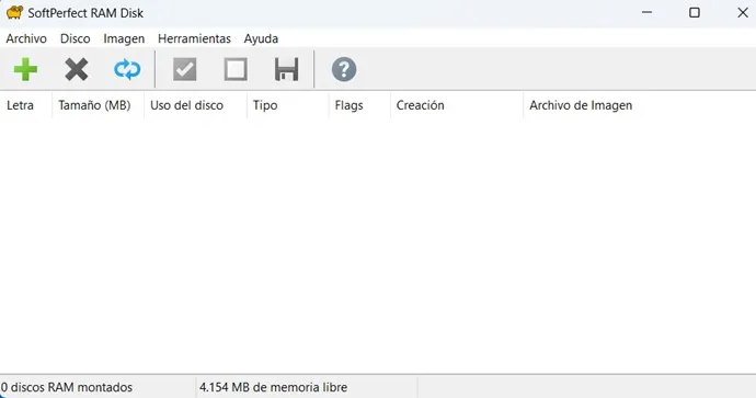 SoftPerfect RAM Disk Versión Full Español