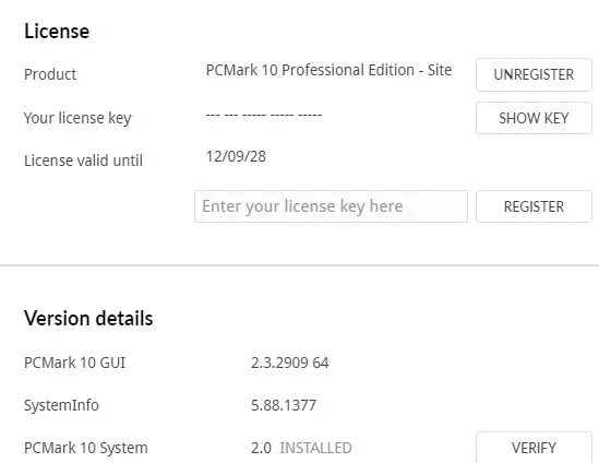 Futuremark PCMark 10 Versión Pro Futuremark PCMark 10 Versión Pro