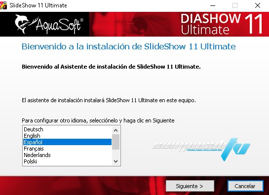 AquaSoft SlideShow Ultimate Versión 11 Full Español