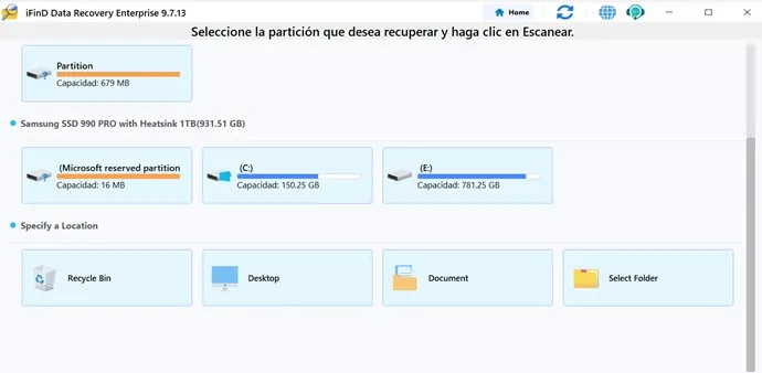 iFind Data Recovery Enterprise Versión Full Español