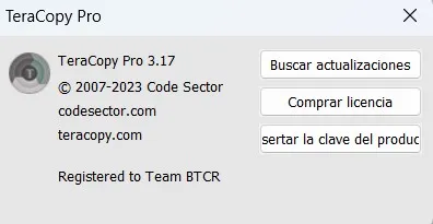 TeraCopy Pro Versión Full Español