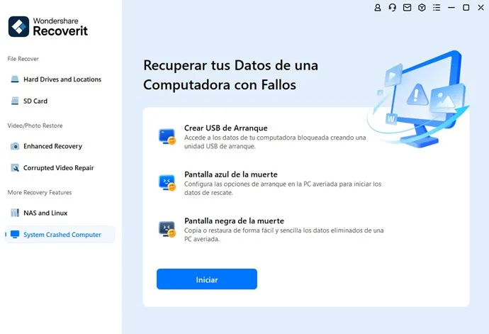 Wondershare Recoverit Ultimate Versión Full Español